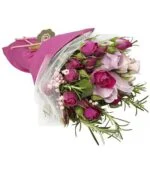 Frigga - Buquê de Mini Rosas e Rosas - Imagem 2