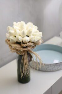 Flores para fazer banho de rosa branca