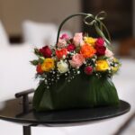 Clutch - Mini Arranjo de Mini Rosas Coloridas