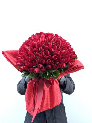Buque de 200 Rosas vermelhas 1