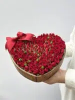 I Love You - Arranjo de Mini Rosas vermelhas - Imagem 2