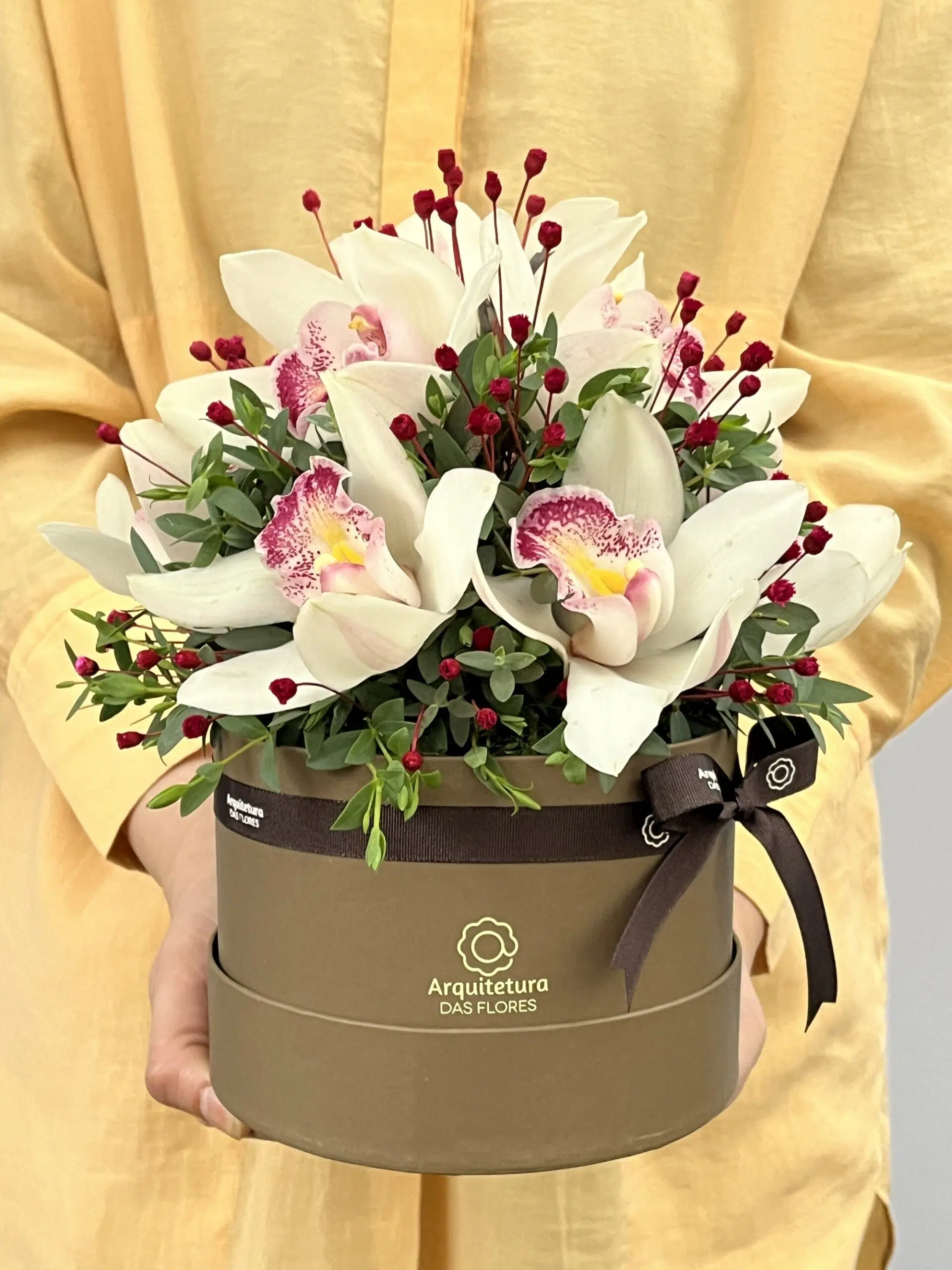 Flores online, floricultura online Anik - Box de Orquídeas Cymbidium - Imagem 1