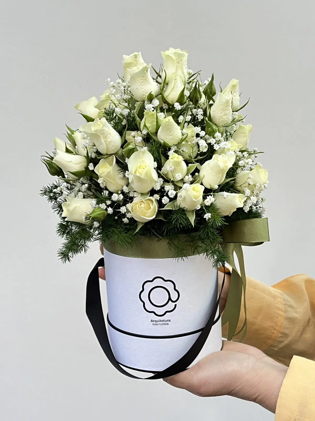 Cennini - Box de Mini Rosas Brancas - Imagem 2