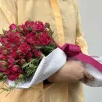 Bisotê - Buquê de Mini Rosas Pink