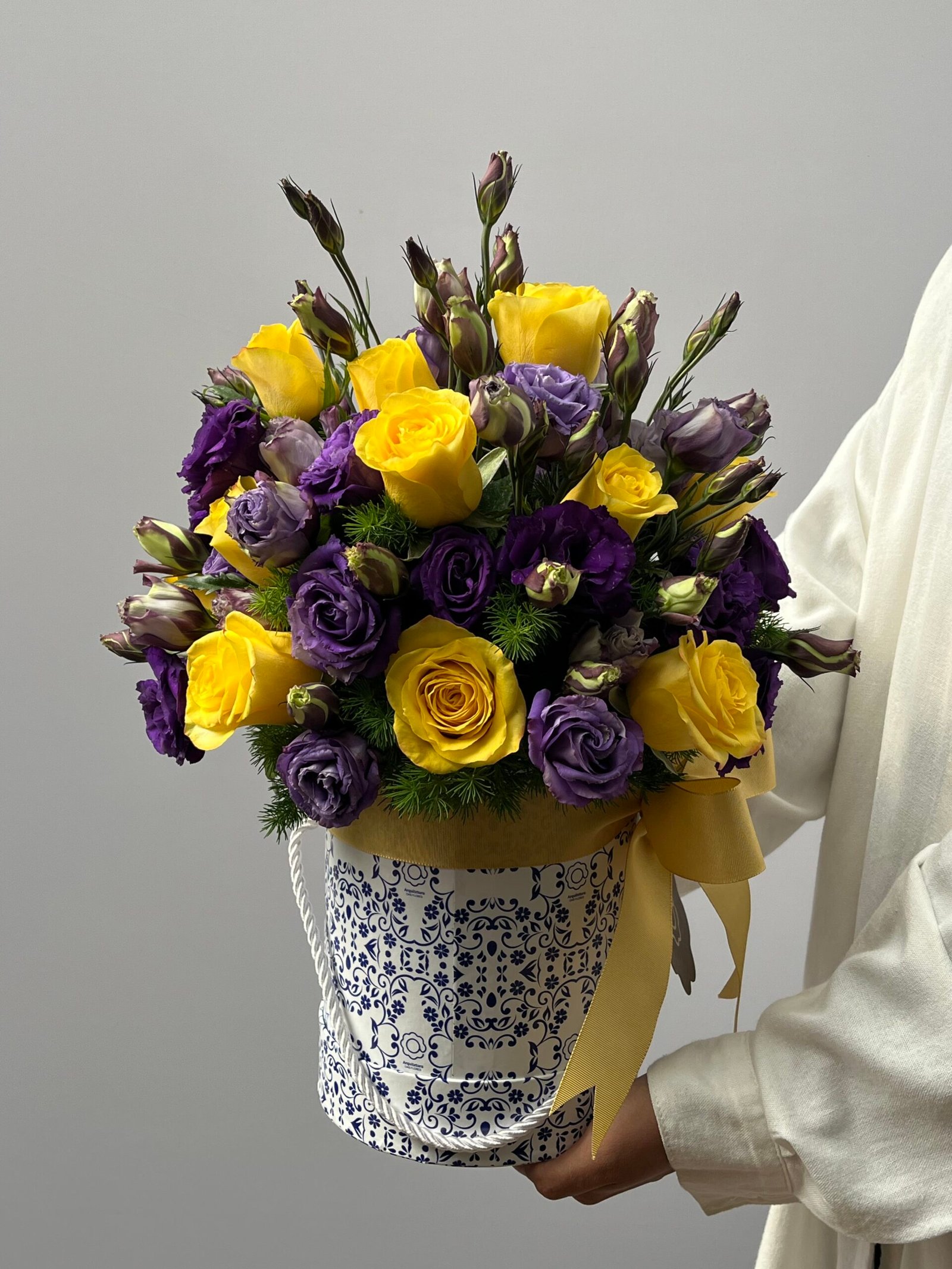 IMG_8869 (1) Gálata - Box De Lisianthus e Rosas - Imagem 1