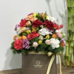 Átrio - Box de Cravinas e Mini Rosas