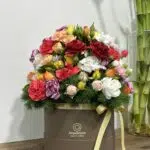 Átrio - Box de Cravinas e Mini Rosas