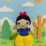 Branca de Neve de Amigurumi