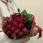 Alpendre - Buquê de 15 Rosas Vermelhas