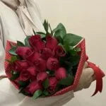 Alpendre - Buquê com 15 Rosas vermelhas