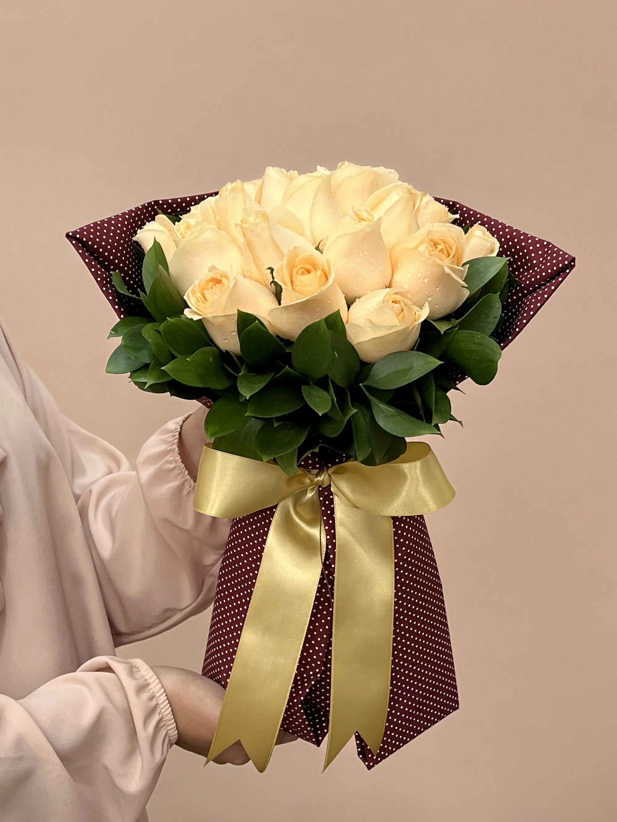 IMG_3003 Alquimia - Buquê de Rosas Champanhe - Imagem 1