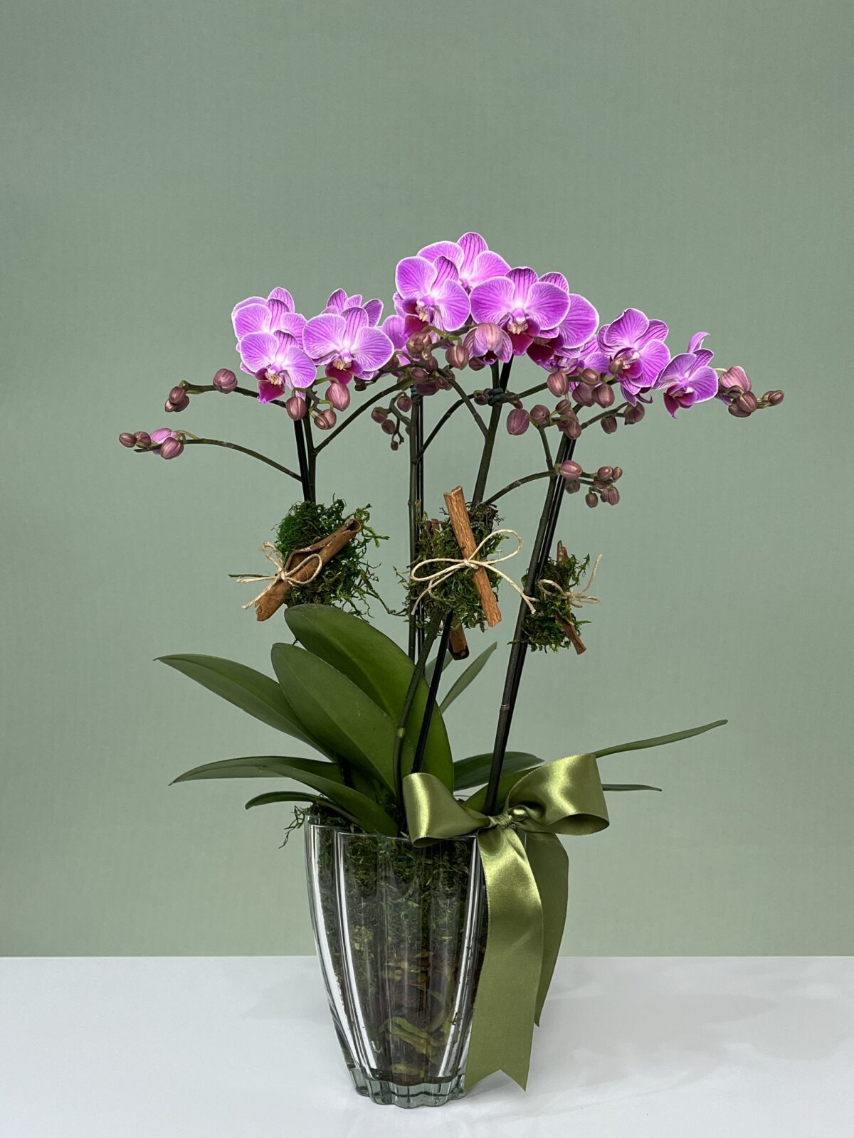 Arts e Crafts - Arranjo de Mini Orquídea - Imagem 1