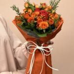 Atena - Mini Buquê de Mini Rosas e Rosas