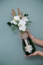 Cadeau - Arranjo de Orquidea Phalaenopsis e espumante - Imagem 2