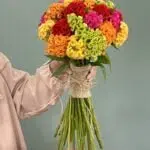Celosias - Buquê de Celosias Coloridas