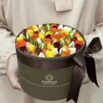 Cloé - Box com Mini Rosa Coloridas