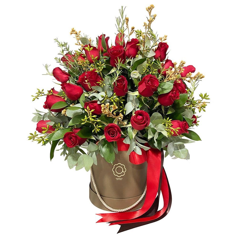 comprar flores online enviar flores box de rosas vermelhas arranjo de 100 rosas vermelhas