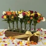 Coppélia - Arranjo de Mini Rosas Coloridas