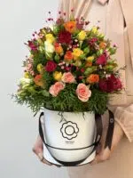 Reims - Caixa de Mini Rosas Coloridas - Imagem 2