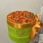 Summer Orange - Box de Mini Rosas Laranja