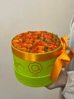 Summer Orange - Box de Mini Rosas Laranja