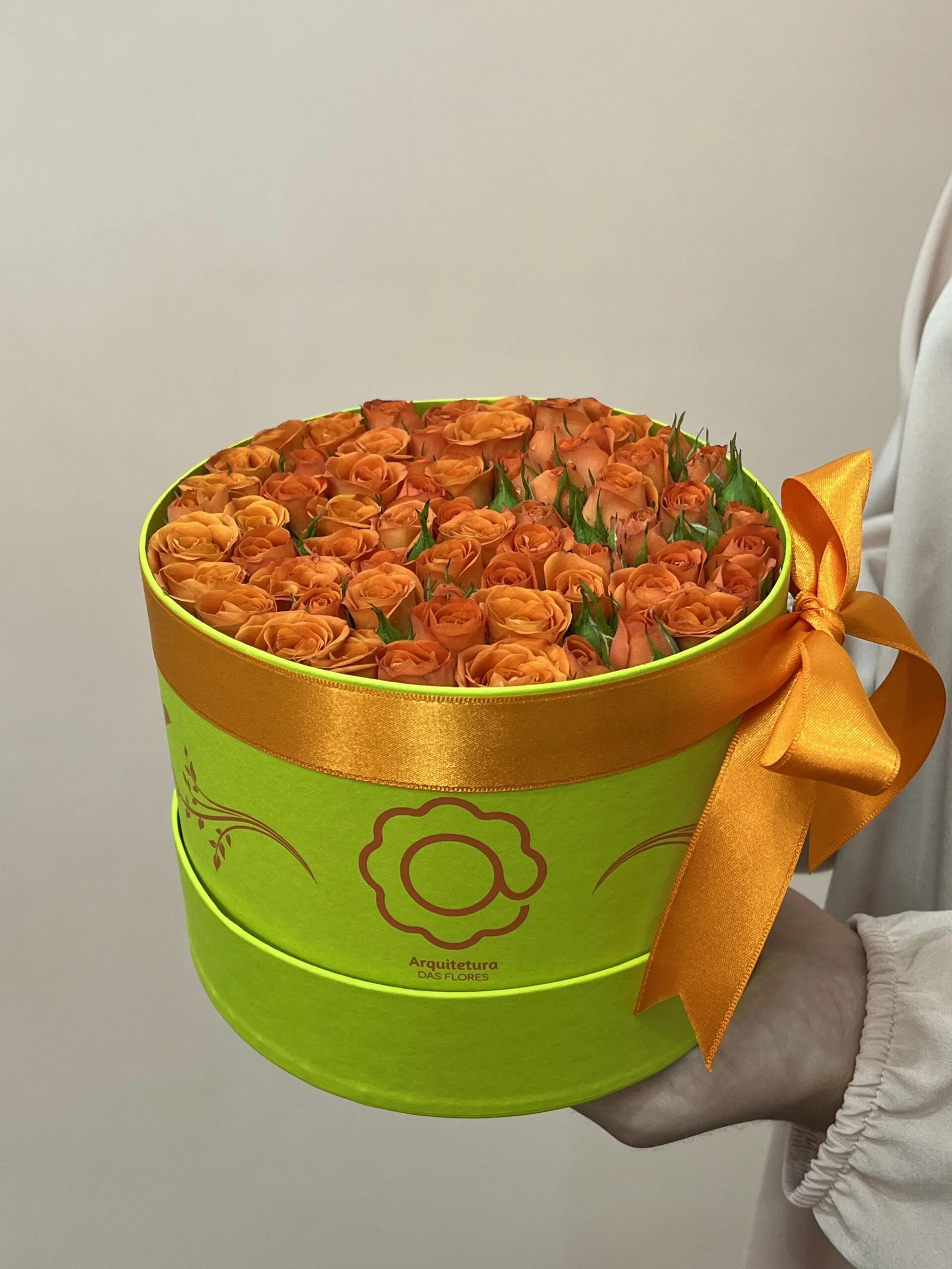 IMG_2811 Summer Orange - Box de Mini Rosas Laranja - Imagem 1