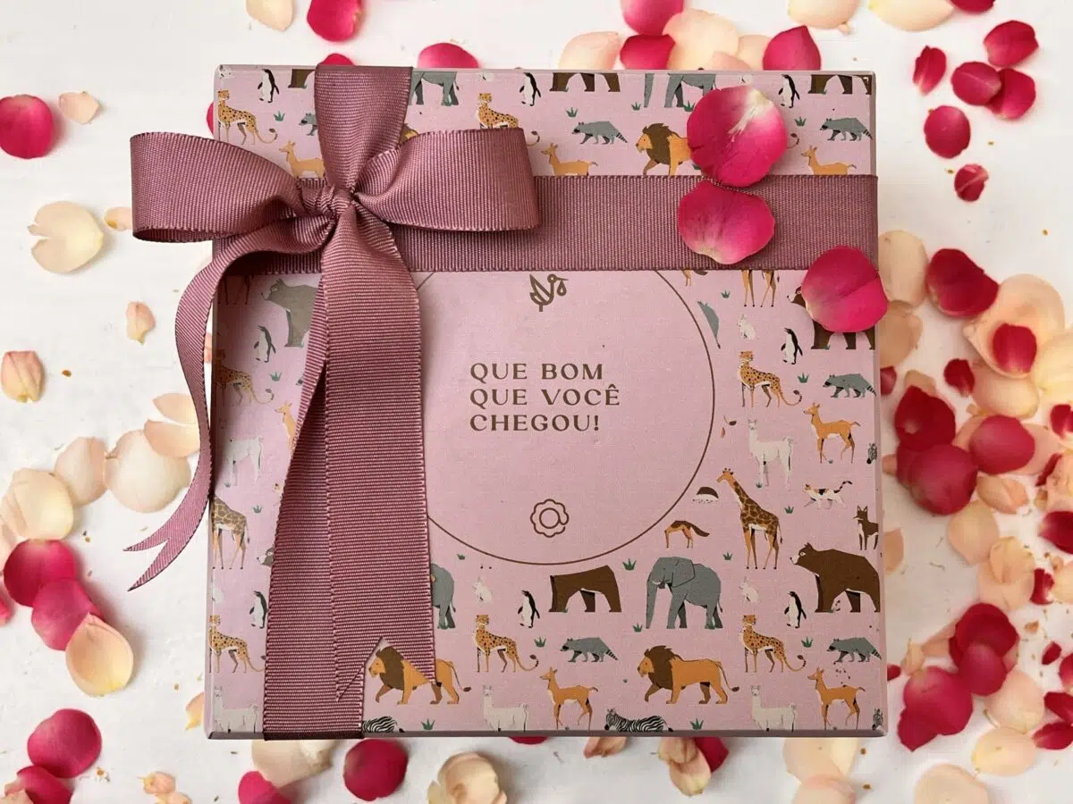 Bienvenue - Box Infantil de Mini Rosas - Imagem 3