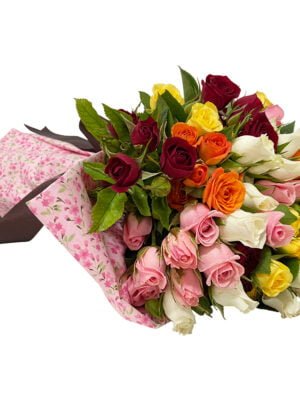 benoist buque de mini rosas coloridas arquitetura das flores porto alegre 1