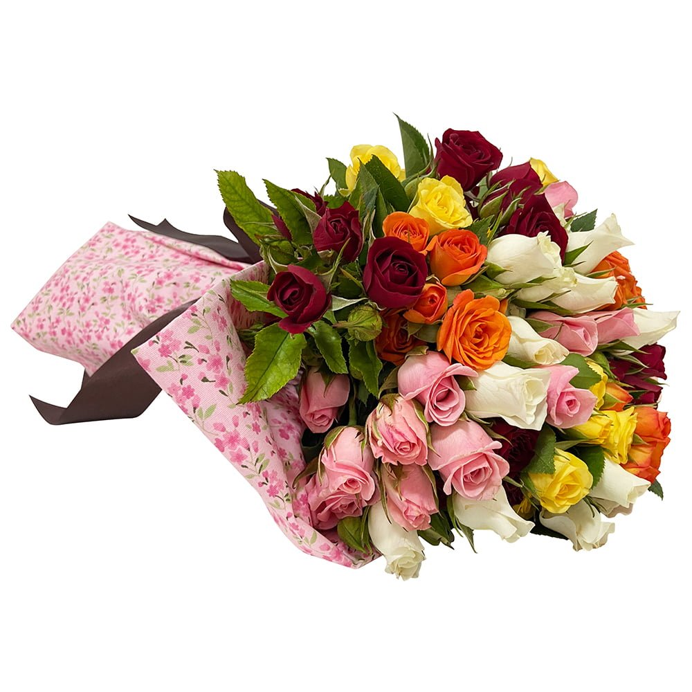 benoist buque de mini rosas coloridas arquitetura das flores porto alegre 1