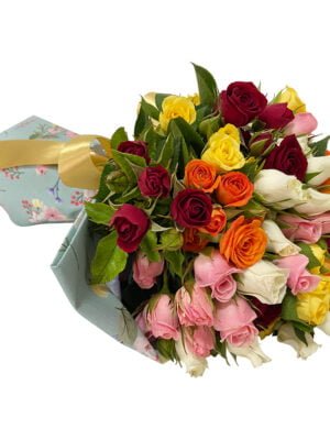 darlot buque de mini rosas coloridas arquitetura das flores porto alegre 1