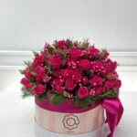 Nancy - Box com Mini Rosas pink
