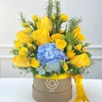 Princeton - Box de Rosas, Hortênsias e Mini Rosas