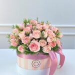 Scarlet - Box de Mini Rosas Cor-de-Rosa