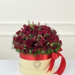 Soneto - Box de Mini Rosas Vermelhas