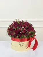 Soneto - Box de Mini Rosas Vermelhas