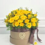 Topázio - Box de Mini Rosas Amarelas