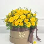 Topázio - Box de Mini Rosas Amarelas