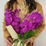 Vanda Pink - Buquê de Orquídeas Vandas