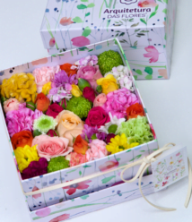 coquelicots box de mix de flores arquitetura das flores porto alegre