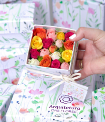 mini printemps box de mini rosas coloridas arquitetura das flores porto alegre 1