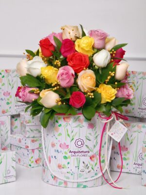 vincent van gogh arranjo de rosas coloridas arquitetura das flores porto alegre 3 scaled