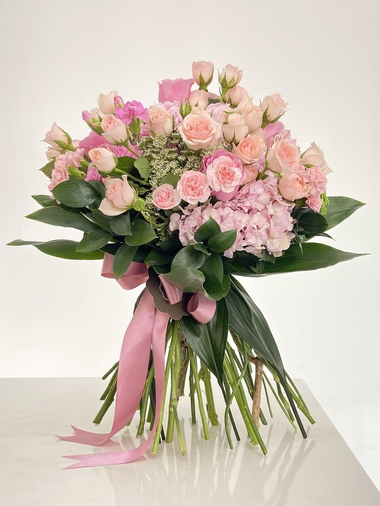 amy buque de flores cor de rosa arquitetura das flores porto alegre 2
