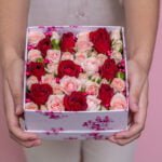 Piet Mondrian - Box de Rosas e Mini Rosas