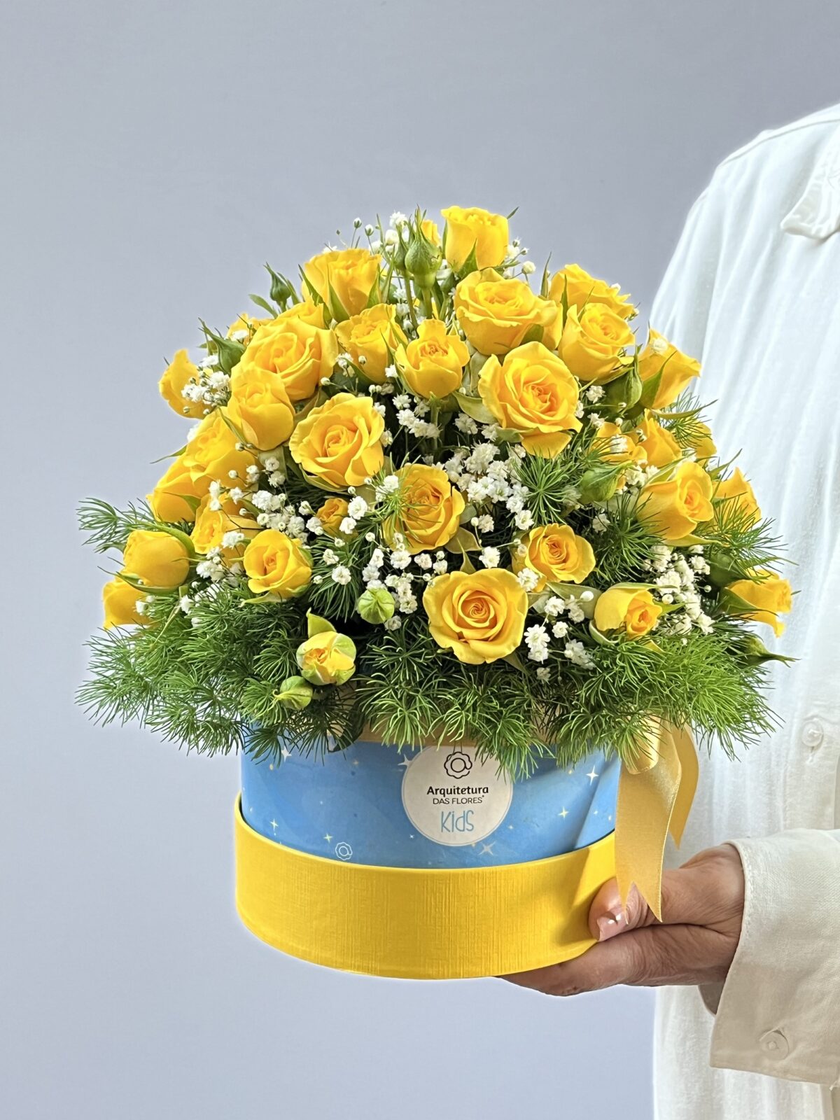 Amarelinha - Box de Mini Rosas Amarelas - Imagem 1