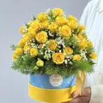 Amarelinha - Box de Mini Rosas Amarelas