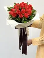 Orange Douce- Buquê de 20 Rosas Coral