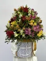 Turmalina - Box com Astromelias Coloridas - Imagem 2