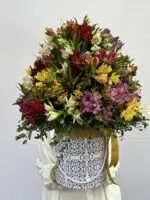 Turmalina - Box com Astromelias Coloridas - Imagem 2