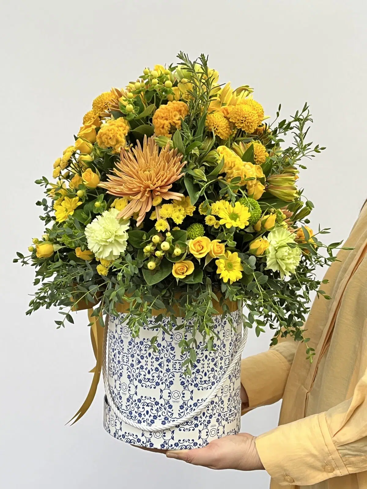 Pure Gold - Box de Flores Amarelas - Imagem 1