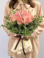 Mademoiselle - Buquê de Rosas Cor-de-Rosa